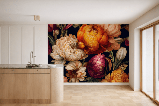 Floral Tundra Tapestry