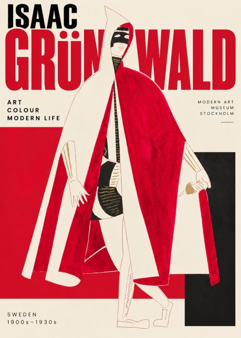 Isaac Grünewald Costume Design I No2 - Juliste