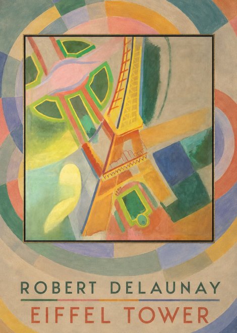 Robert Delaunay Eiffel Tower No5 - Juliste