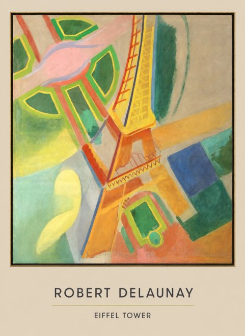 Robert Delaunay Eiffel Tower No6 - Juliste