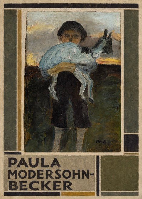 Paula Modersohn-Becker Boy with Goat No4 - Juliste