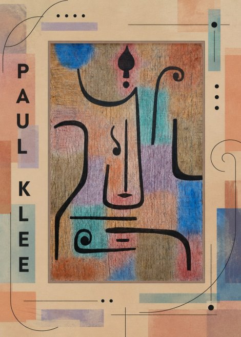 Paul Klee Mask of the Heart No4 - Juliste
