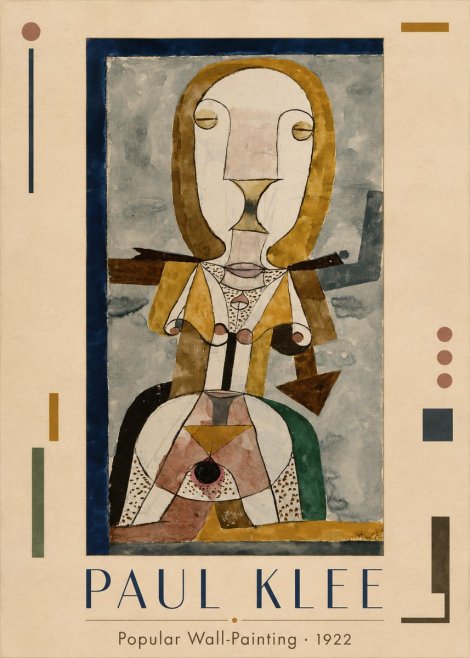 Paul Klee Popular Wall-painting No1 - Juliste