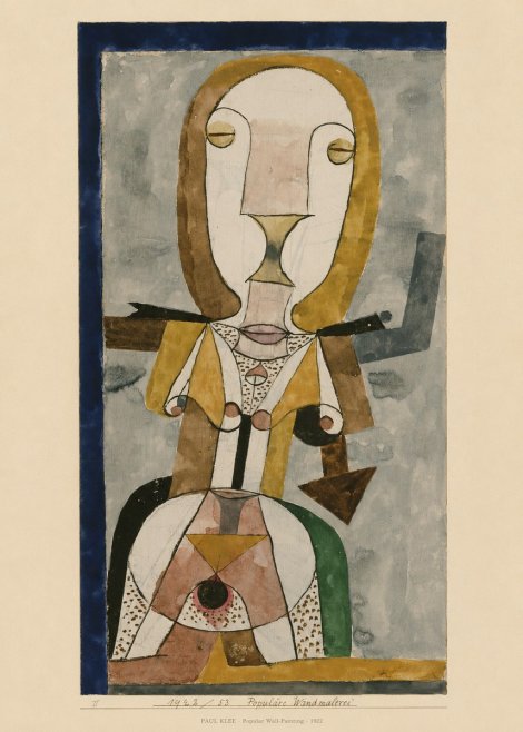 Paul Klee Popular Wall-painting No6 - Juliste