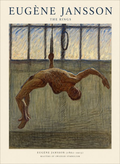 Eugène Jansson The Rings No1 - Juliste