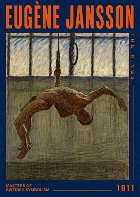 Eugène Jansson The Rings No4 - Juliste