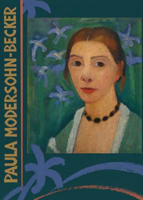 Paula Modersohn-Becker Self-portrait with Blue Flowers No2 - Juliste