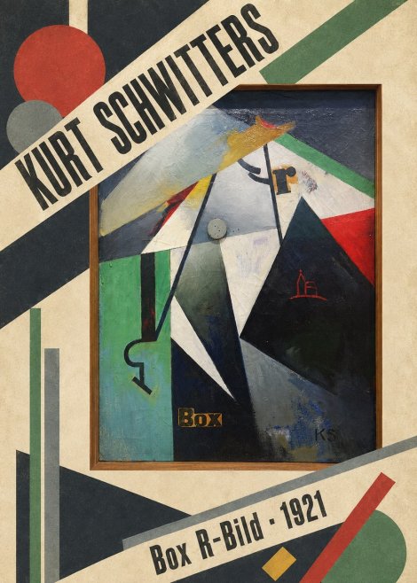 Kurt Schwitters Box R-bild No4 - Juliste