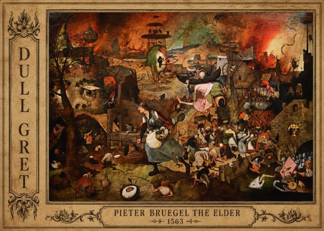 Pieter Bruegel Dull Gret I No2 - Juliste