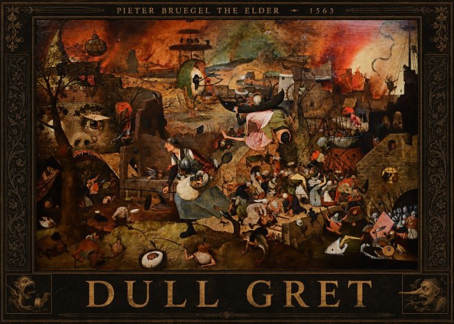 Pieter Bruegel Dull Gret I No3 - Juliste