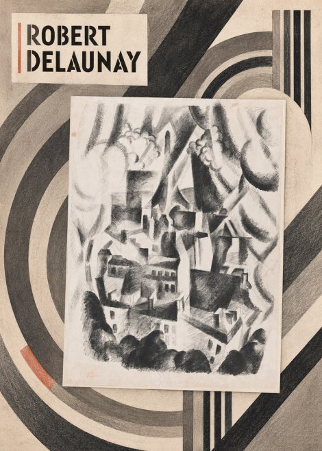 Robert Delaunay Vue Sur La Ville No4 - Juliste