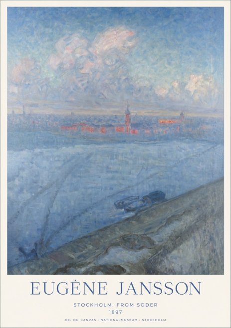 Eugène Jansson Stockholm. from Söder No1 - Juliste