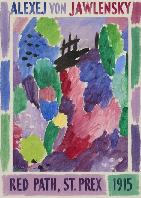 Alexej von Jawlensky Red Path, St. Prex I No1 - Juliste