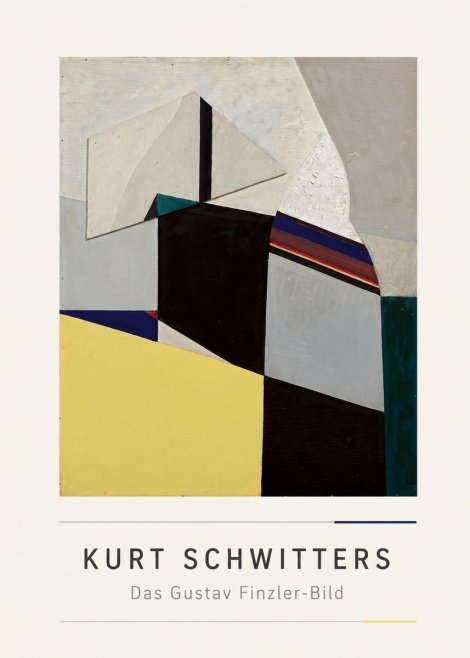Kurt Schwitters Das Gustav Finzler-bild No3 - Juliste