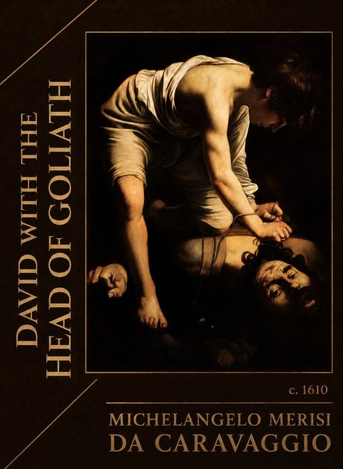 Michelangelo Merisi da Caravaggio David with the Head of Goliath I No2 - Juliste