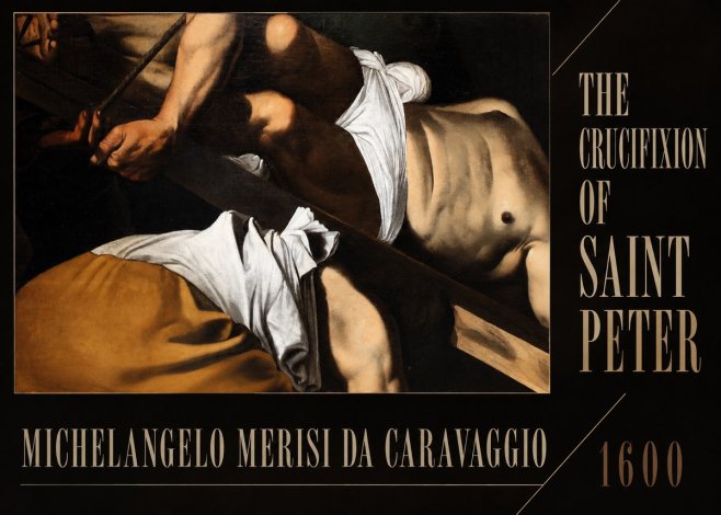 Michelangelo Merisi da Caravaggio The Crucifixion of Saint Peter I No5 - Juliste