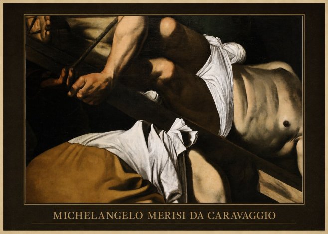 Michelangelo Merisi da Caravaggio The Crucifixion of Saint Peter I No6 - Juliste
