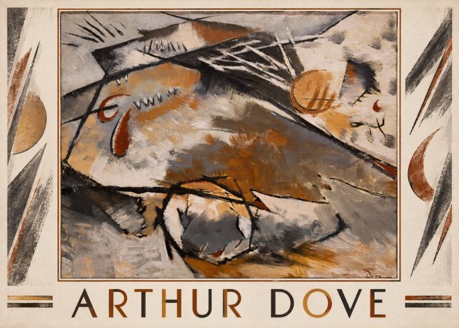 Arthur Dove Pagan Philosophy No1 - Juliste