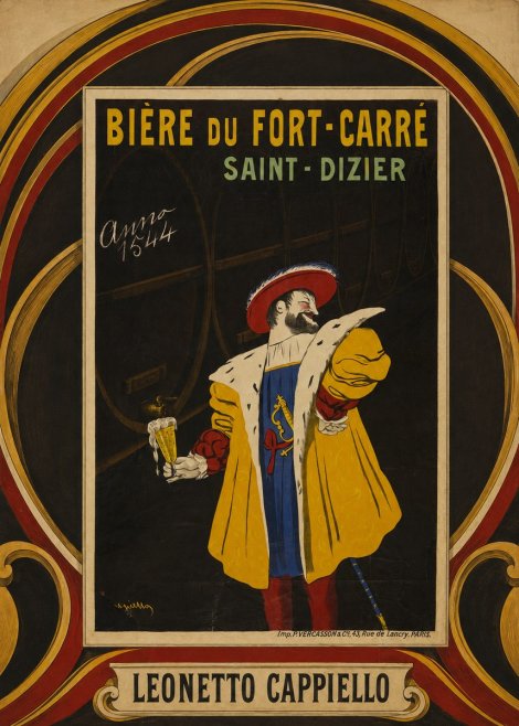 Leonetto Cappiello Bière Du Fort-carré Saint-dizier No3 - Juliste