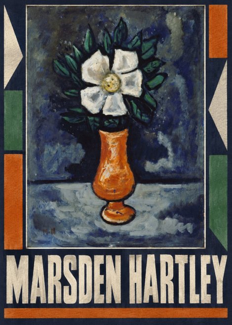 Marsden Hartley Flower in Vase No3 - Juliste