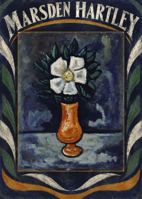 Marsden Hartley Flower in Vase No4 - Juliste