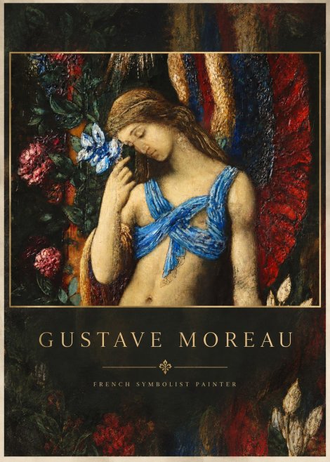 Gustave Moreau The Angel of Death No2 - Juliste
