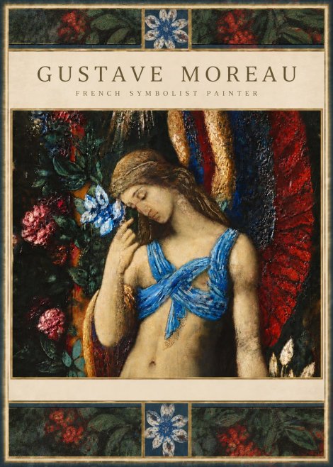 Gustave Moreau The Angel of Death No6 - Juliste