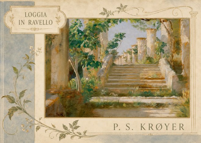 P.S. Krøyer Loggia in Ravello No4 - Juliste
