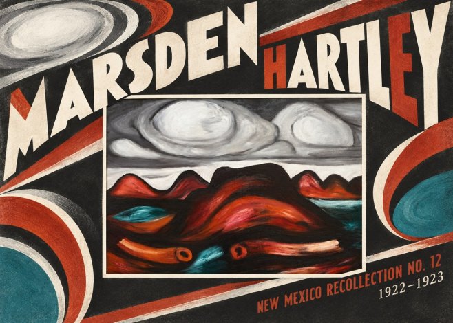 Marsden Hartley New Mexico Recollection No. 12 No5 - Juliste