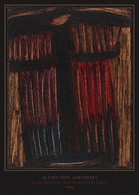 Alexej von Jawlensky Große Meditation: Stunden Vor Christi Geburt No6 - Juliste