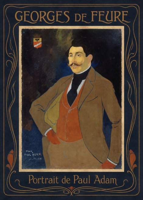 Georges de Feure Portrait De Paul Adam No1 - Juliste