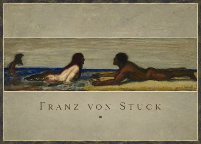 Franz von Stuck Mermaids No2 - Juliste