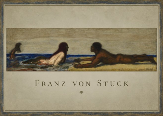 Franz von Stuck Mermaids No3 - Juliste