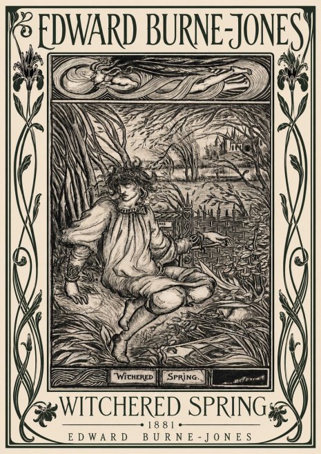 Edward Burne-Jones Withered Spring No5 - Juliste