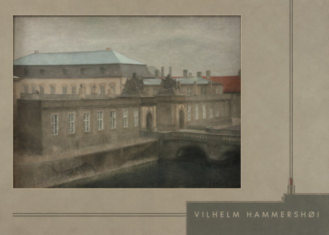 Vilhelm Hammershøi The Old Christiansborg, Late Autumn No4 - Juliste