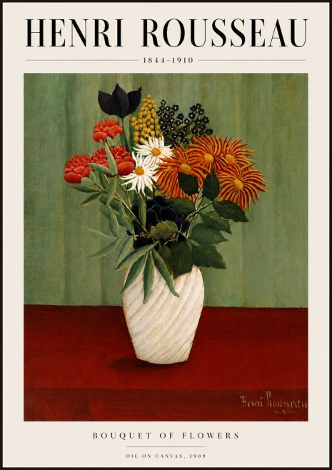 Rousseau Bouquet of Flowers No3 - Juliste