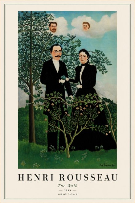 Rousseau The Walk No5 - Juliste