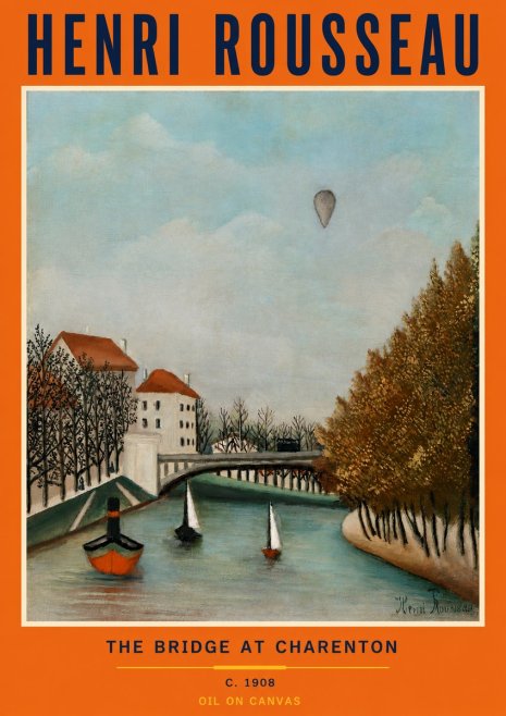 Rousseau The Bridge at Sevres No4 - Juliste