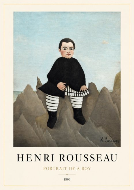 Rousseau Portrait of a Boy No1 - Juliste