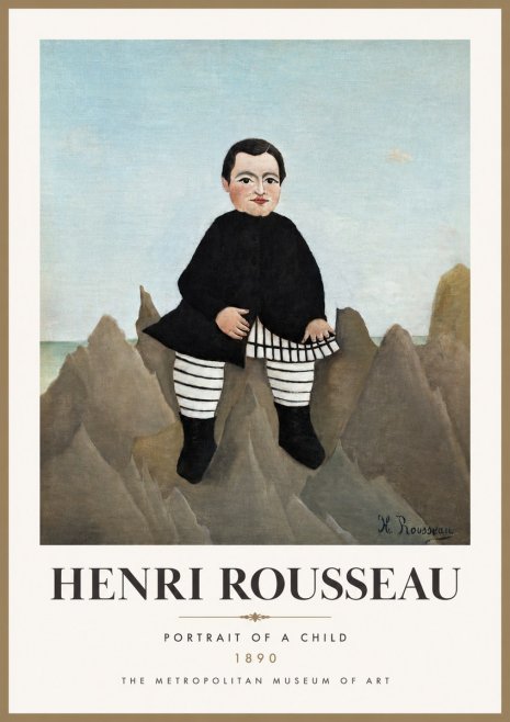 Rousseau Portrait of a Boy No3 - Juliste
