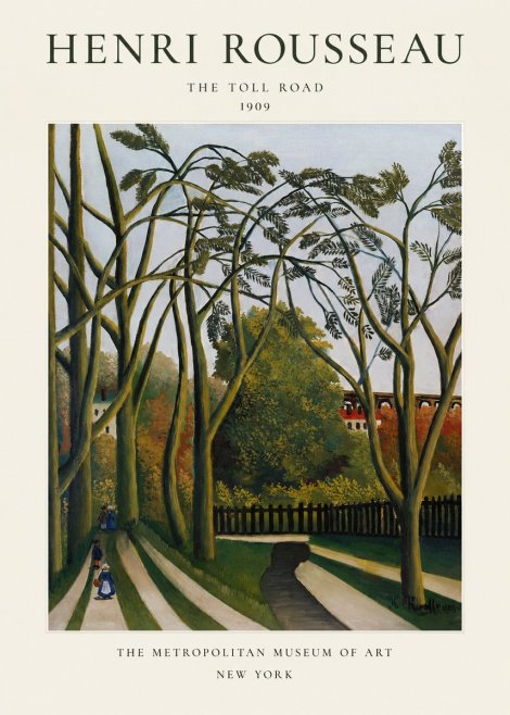 Rousseau The Toll Road No1 - Juliste