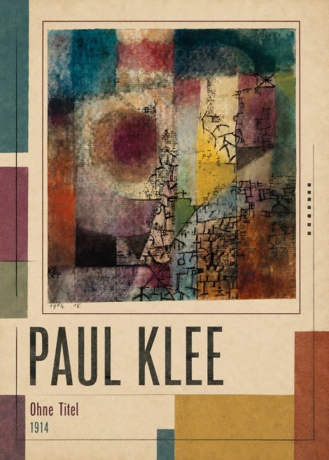 Paul Klee Ohne Titel I No1 - Juliste