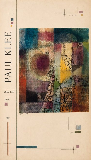 Paul Klee Ohne Titel I No2 - Juliste
