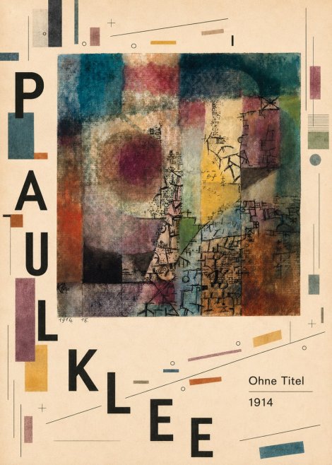Paul Klee Ohne Titel I No6 - Juliste