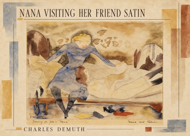 Charles Demuth Nana Visiting Her Friend Satin No2 - Juliste