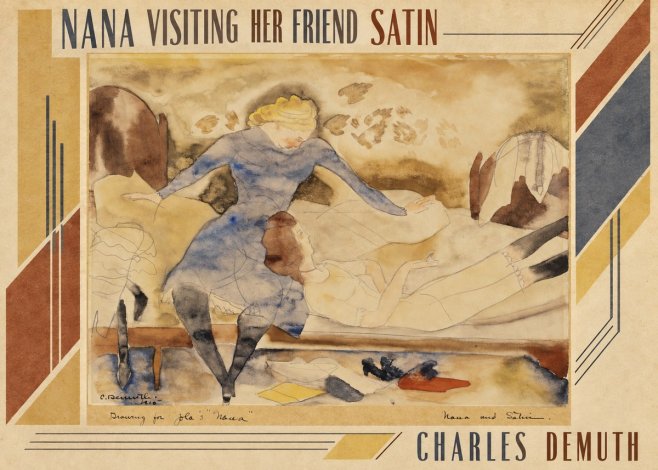 Charles Demuth Nana Visiting Her Friend Satin No3 - Juliste