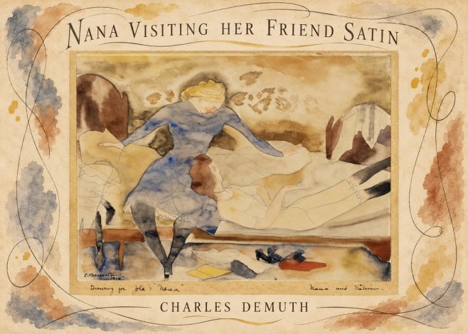 Charles Demuth Nana Visiting Her Friend Satin No4 - Juliste