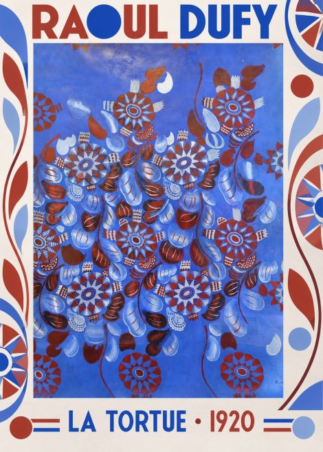 Raoul Dufy La Tortue No3 - Juliste