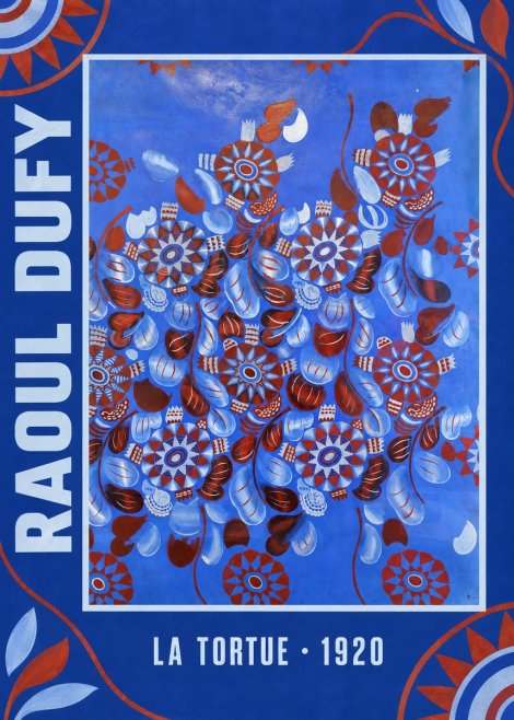 Raoul Dufy La Tortue No5 - Juliste