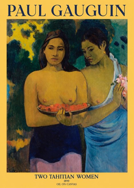 Paul Gauguin Two Tahitian Women I No1 - Juliste